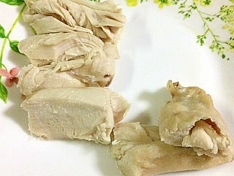 冷凍鶏ささみの蒸し時間 レシピ 作り方 By サニヤスイーヨー 楽天レシピ